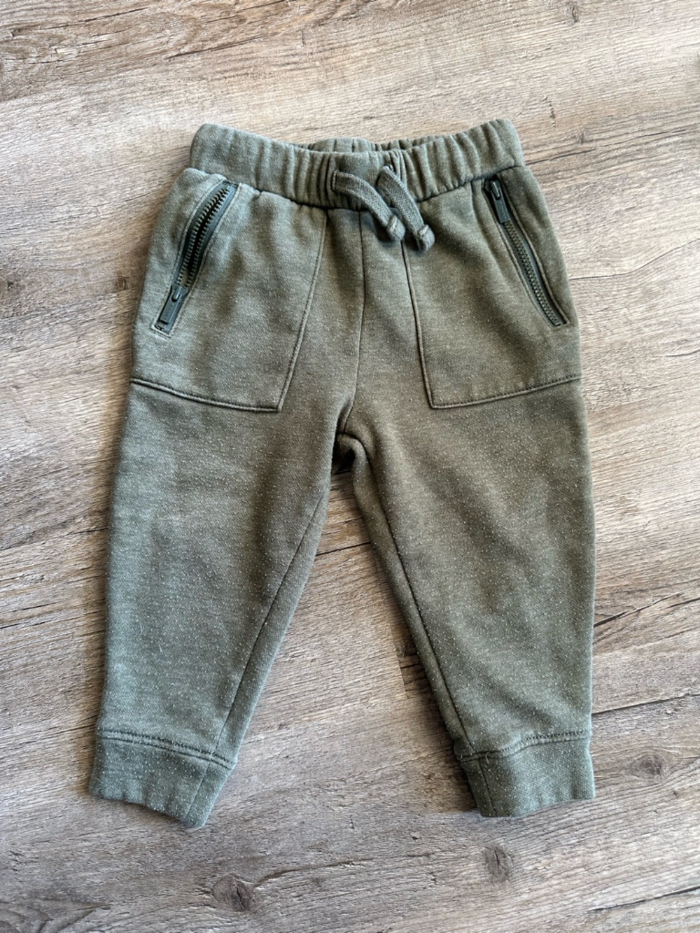 Old Navy Olive Green Kids Sweatpants Joggers
